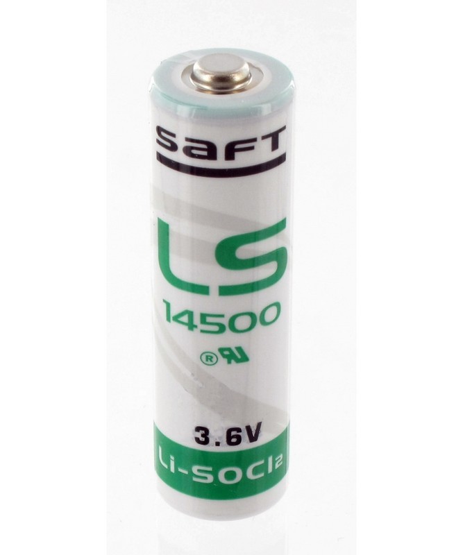 Pile AA lithium SAFT LS14500, 3,6V, 2,6Ah